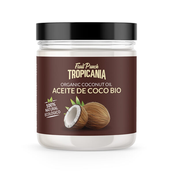 Aceite de coco ecológico 100% natural Tropicania